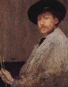 James Mcneill Whistler Arrangement in Gray oil painting